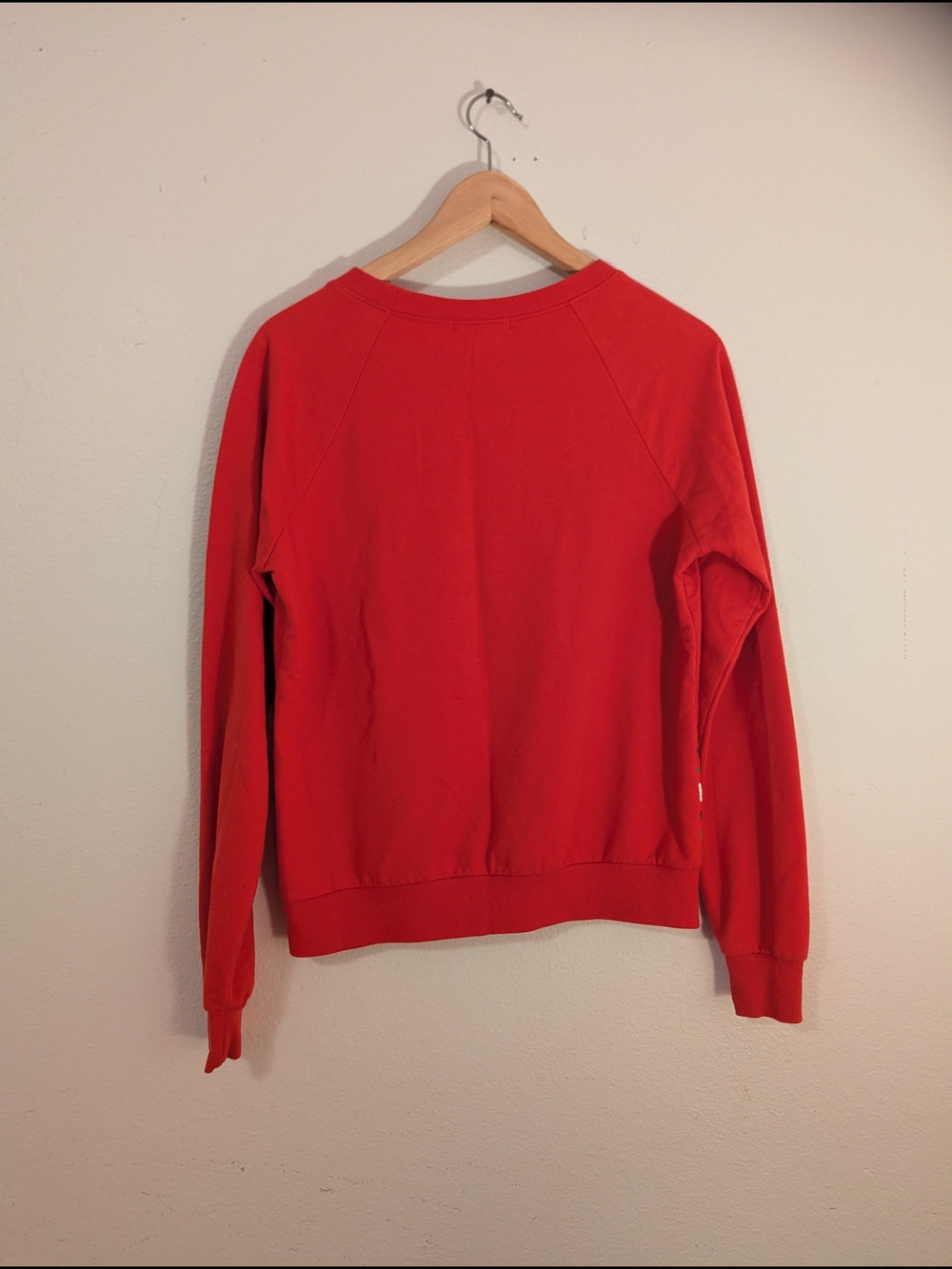 Red Garfield Holiday Graphic Crewneck Top - Picture 2 of 3